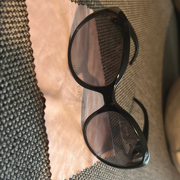 JIMMY CHOO Black Sunglasses - Picture 6 of 7